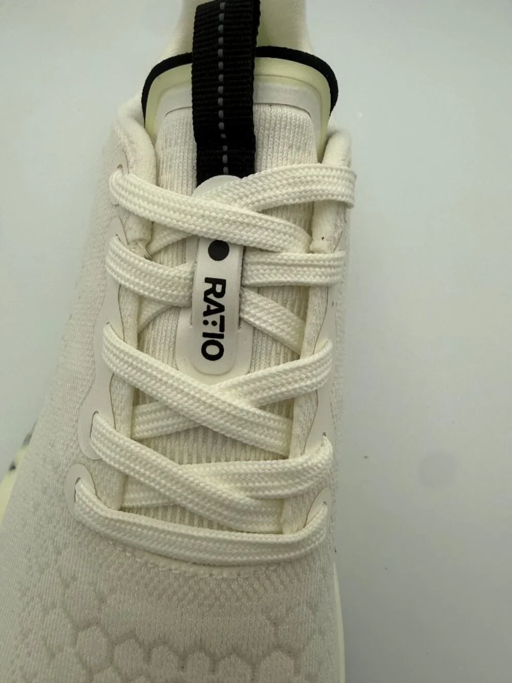 RATIO Camino:01 Womens Running Shoes Purity White Acid Lime Size 7